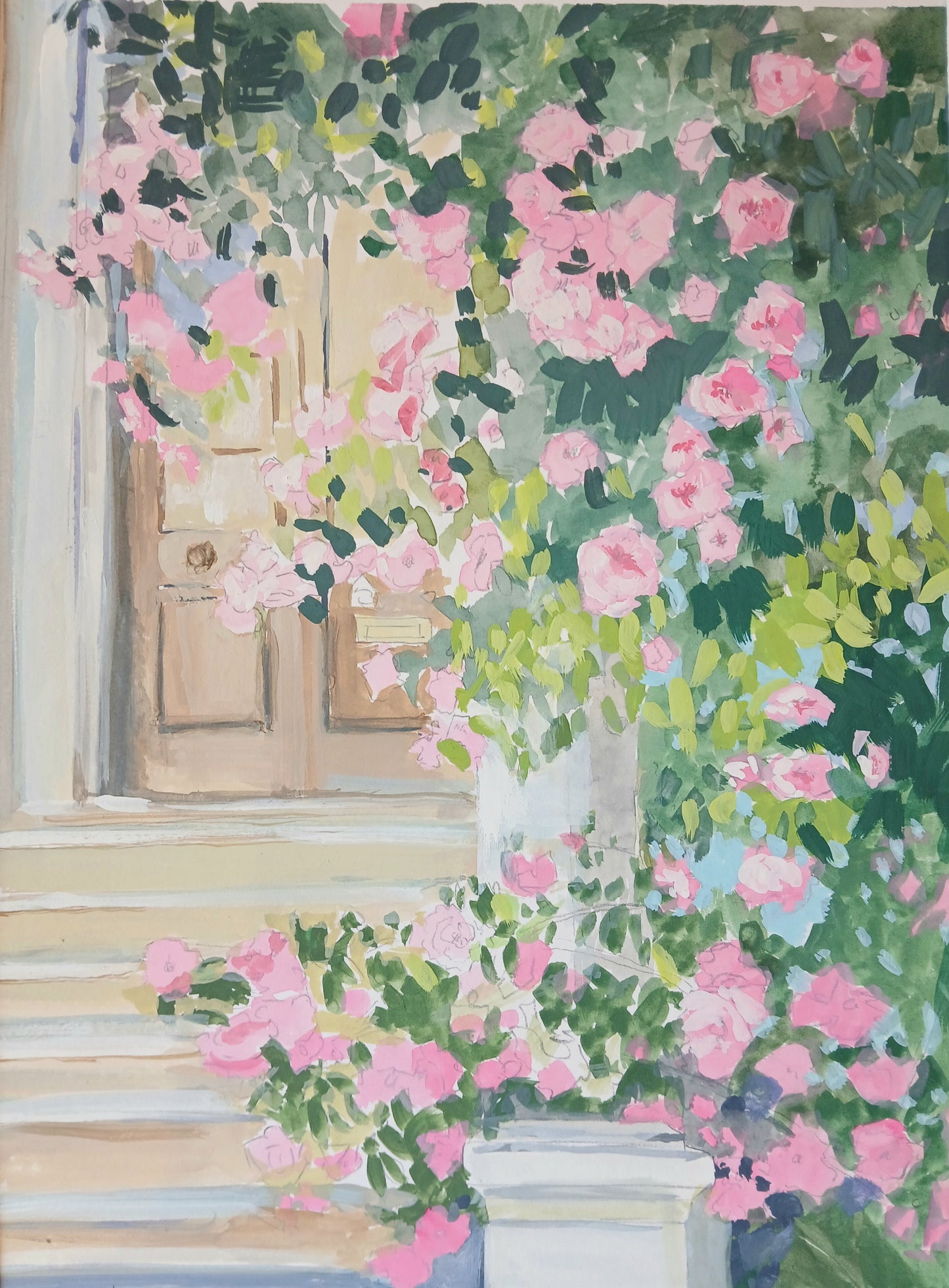 Roses Around the Door