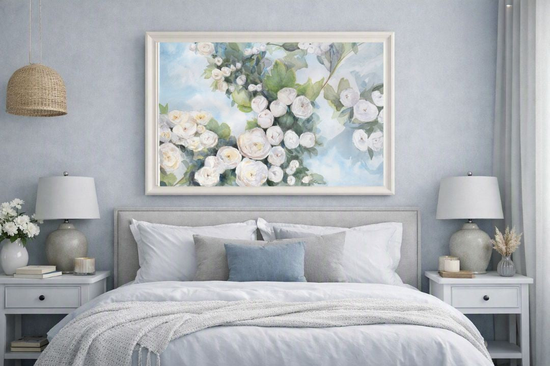 White Hawthorn Print